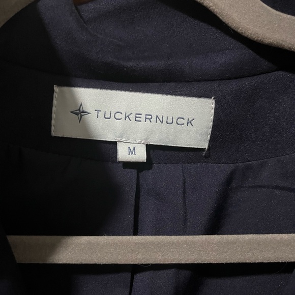 TUCKERNUCK Midnight Blue Suede Clifton Dress - Size Medium - Picture 8 of 9